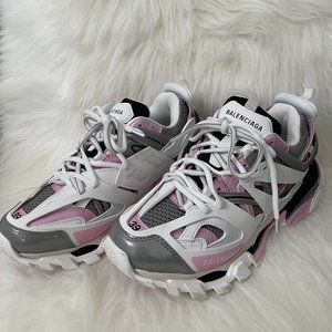 Balenciaga Pink Track Sneakers